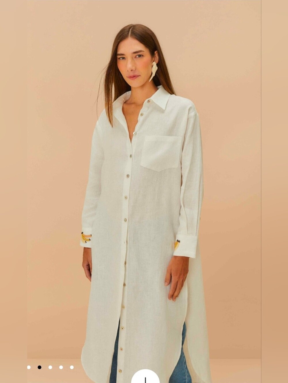 FARM Rio Off-White Blouse - Picture 5 of 14